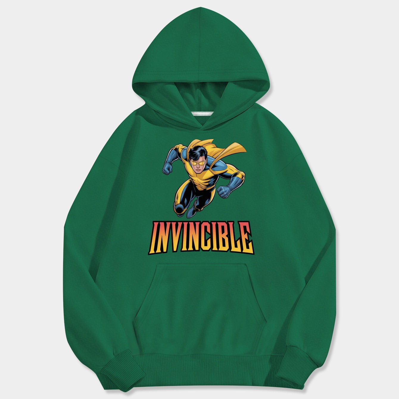 Invincible Warrior Men's Big & Tall Hoodie