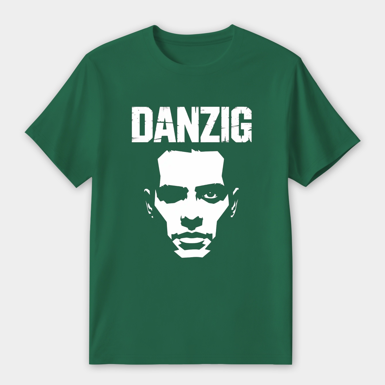 Danzig Monochrome Face Design Women's Premium Soft T-Shirt