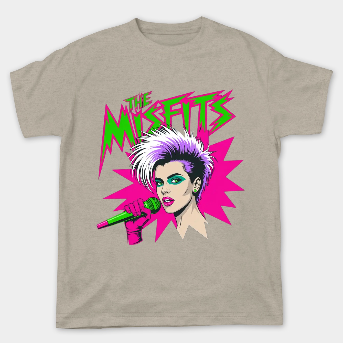 THE MISFITS Women's Plus Size T-shirt
