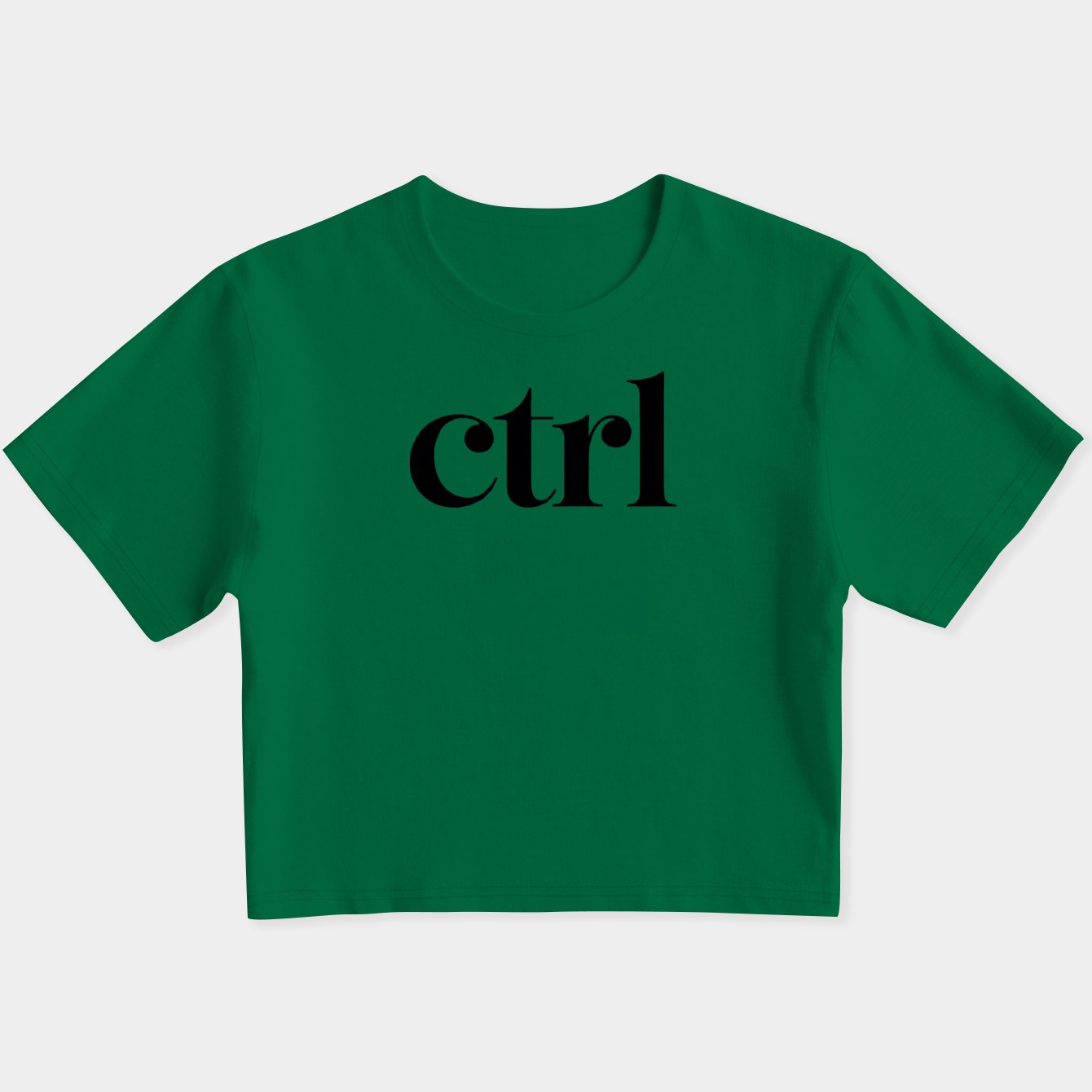 CTRL Women's Slim Fit Baby Tee