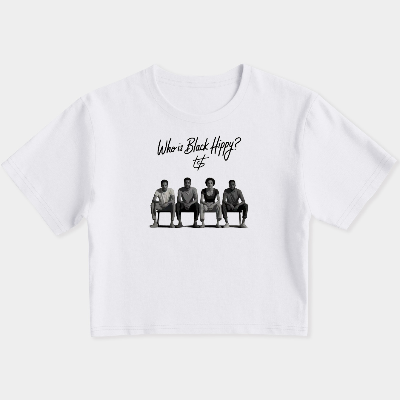 Black Hippy! Women's Slim Fit Baby Tee