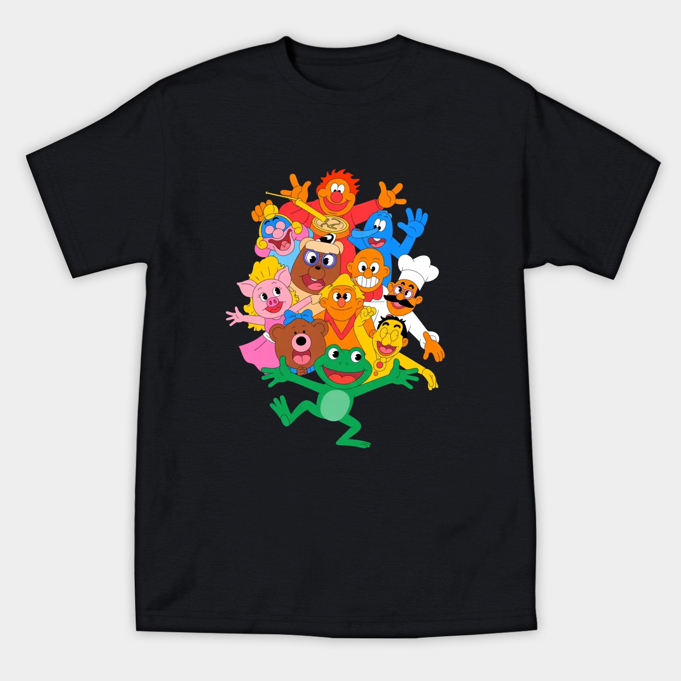 The Muppets Muppet Bundle Women's Athletic Performance T-Shirt