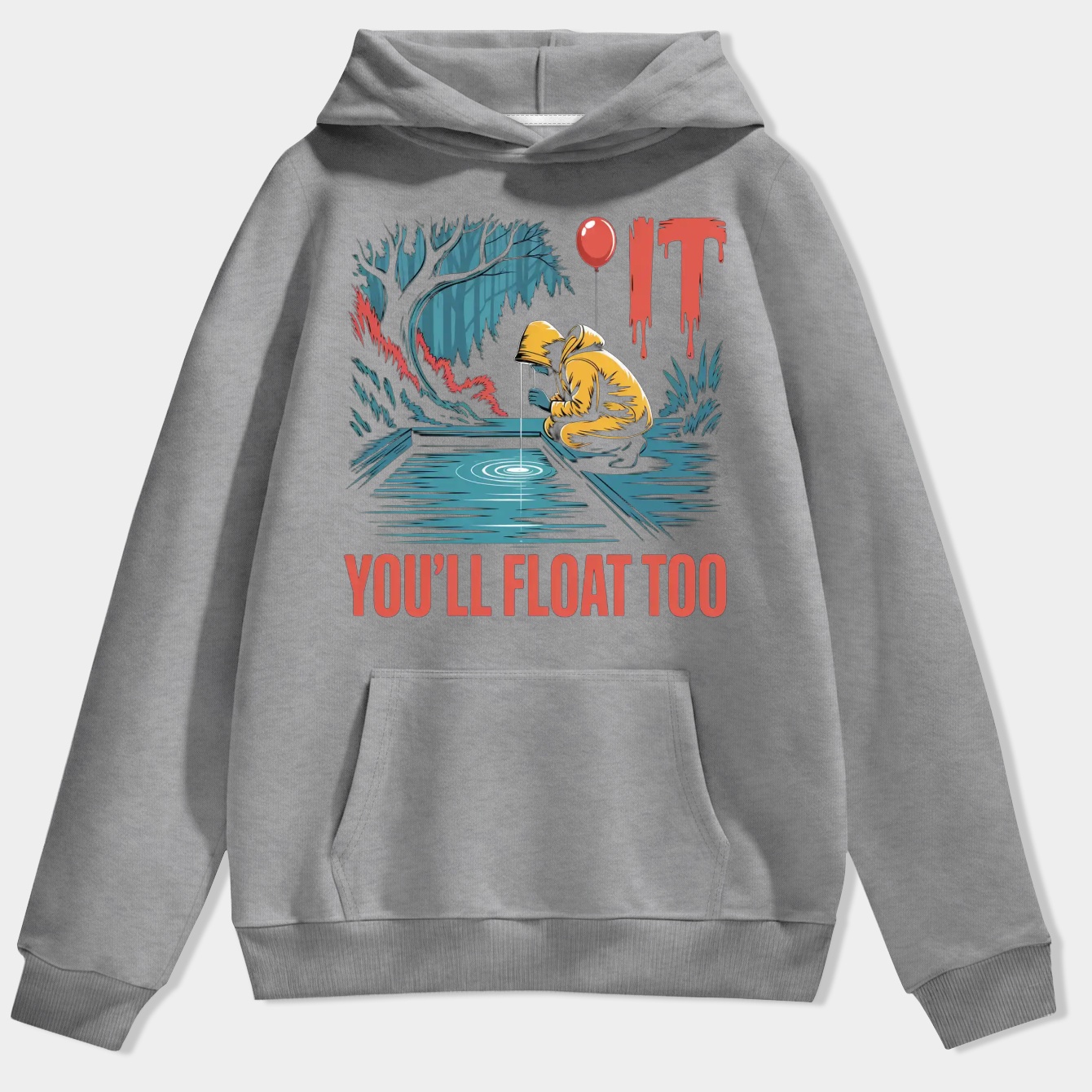 IT You'll Float Too Men's Hoodie