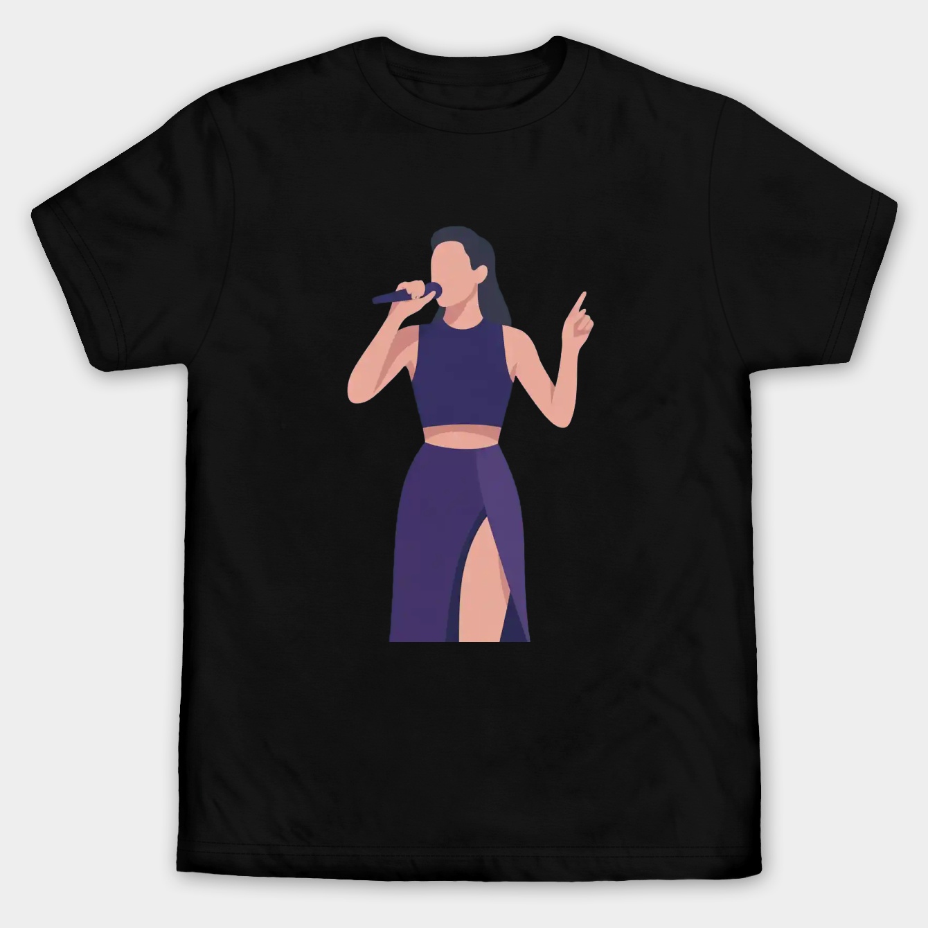 Ariana grande preforms Men's Big & Tall T-shirt