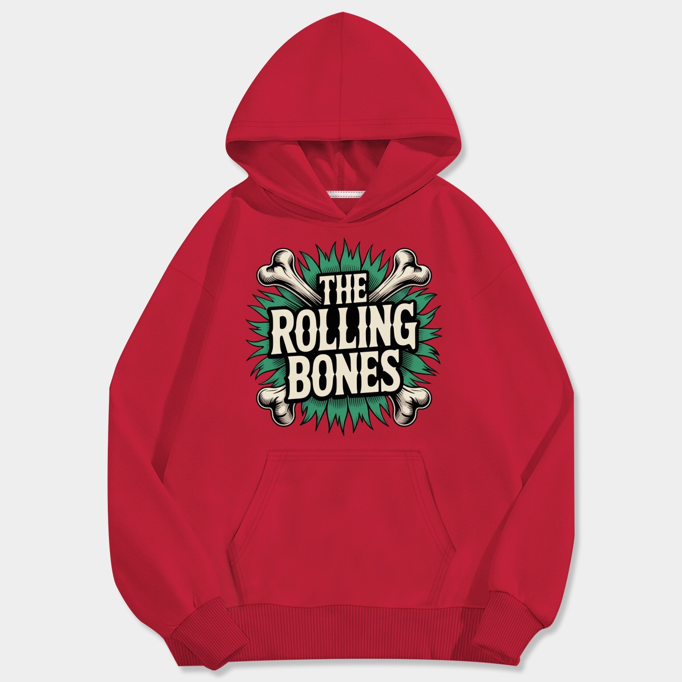 the rolling bones Men's Big & Tall Hoodie