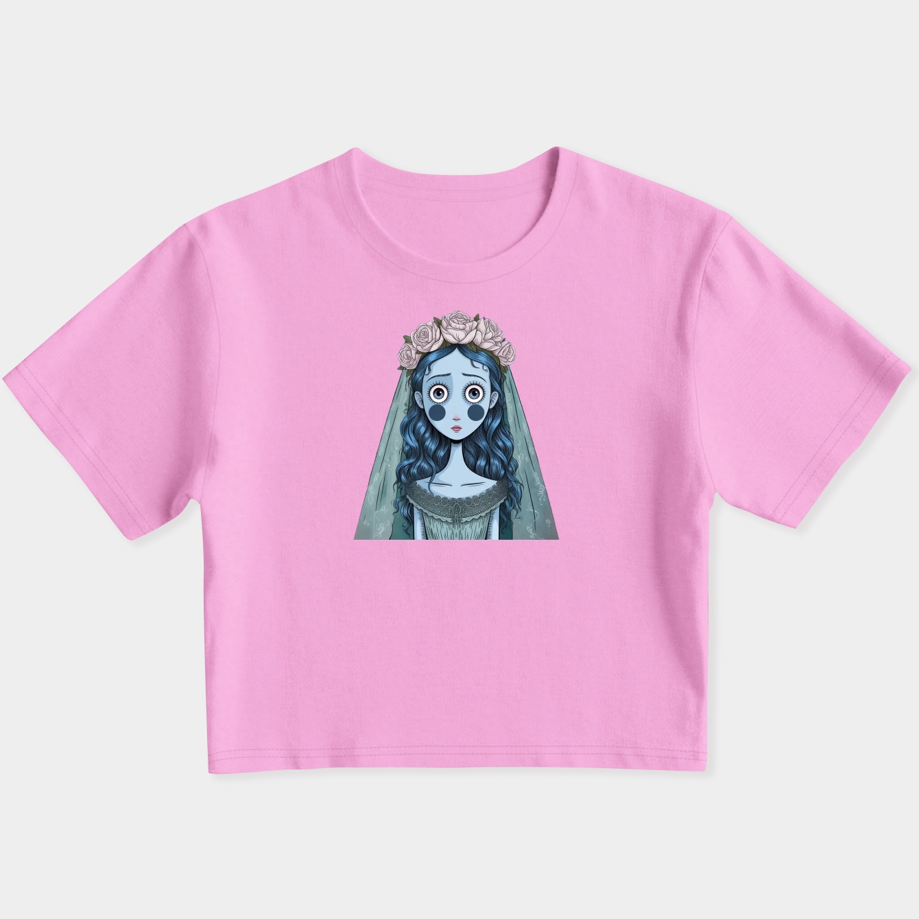Emily from Corpse Bride Women's Slim Fit Baby Tee