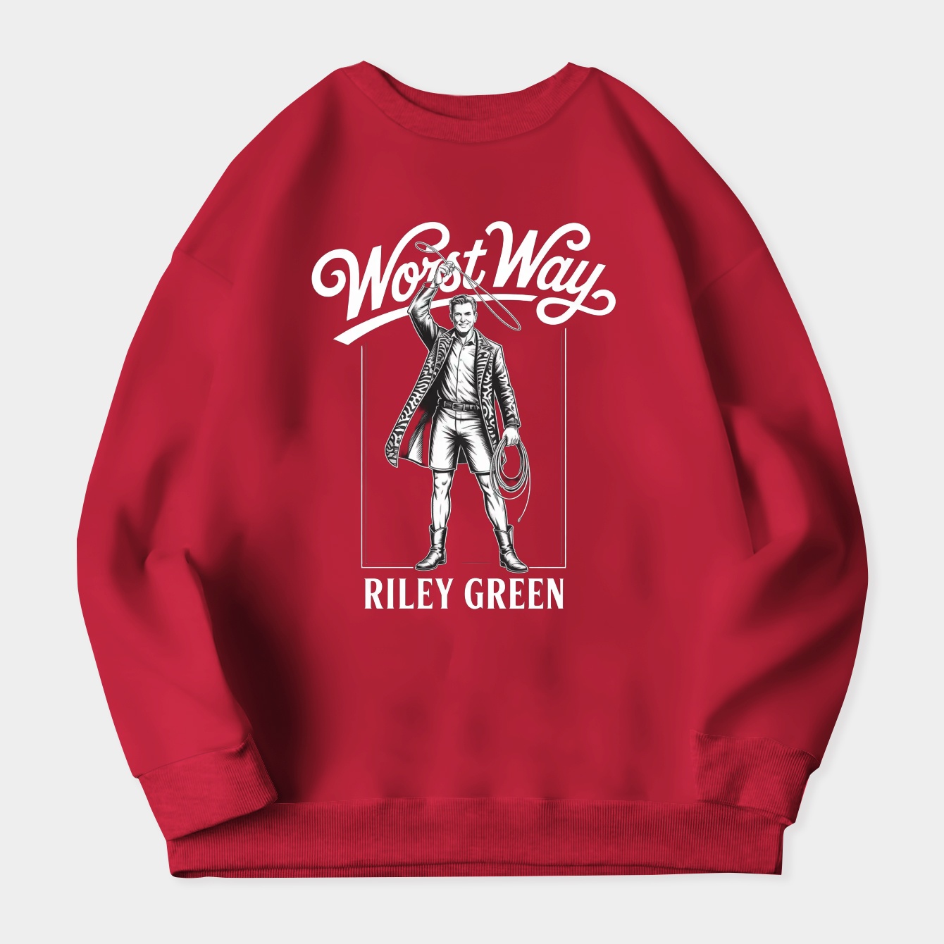 riley green Women's Crewneck Sweatshirt