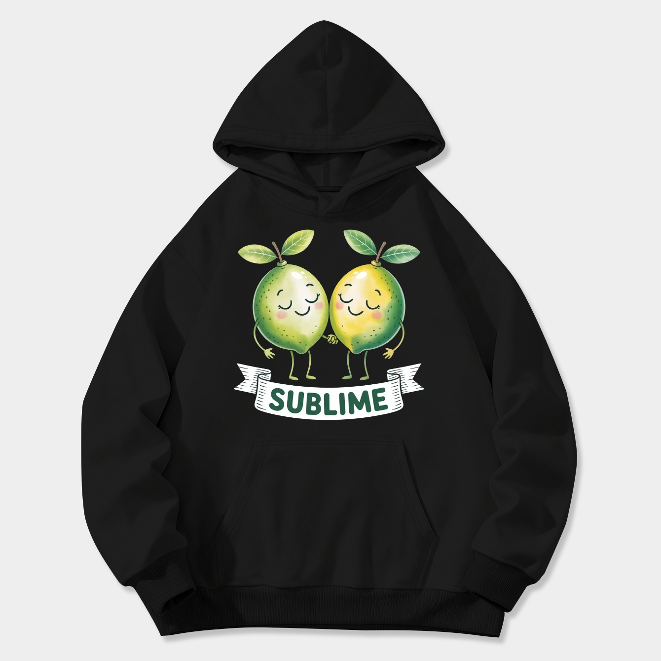 Sublime Limes Women's Plus Size Hoodie