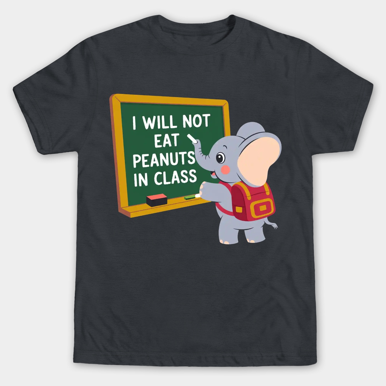 Peanuts In Class Men's Big & Tall T-shirt