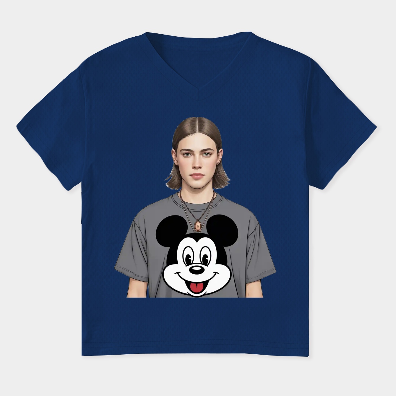 vic (again) Women's Plus Size V-Neck T-Shirt