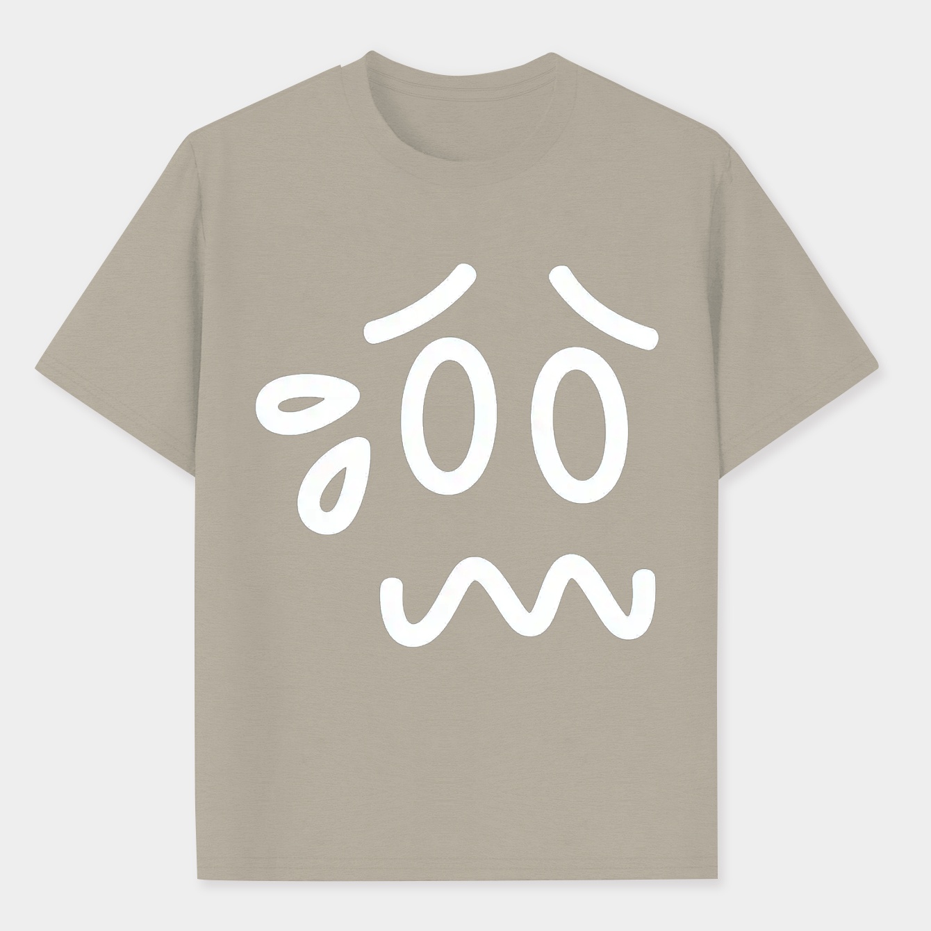 Concerned Face Men's Performance Athletic T-Shirt