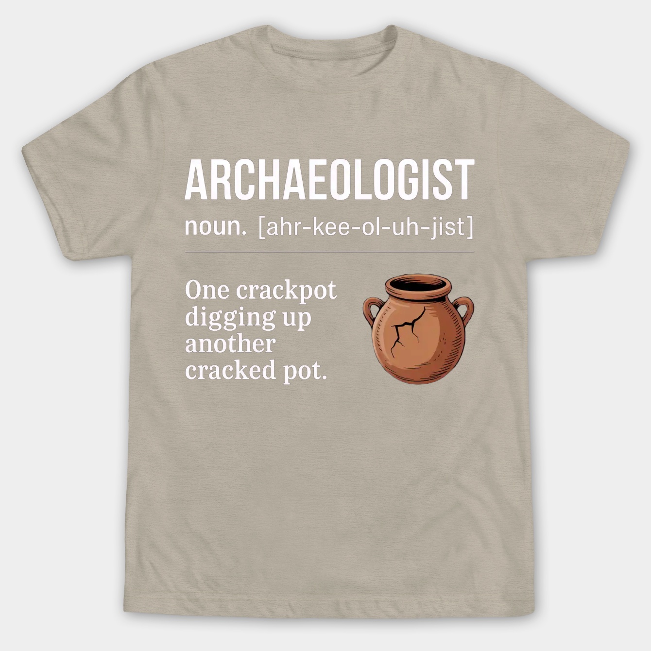Archaeologist Definition Men's Big & Tall T-shirt