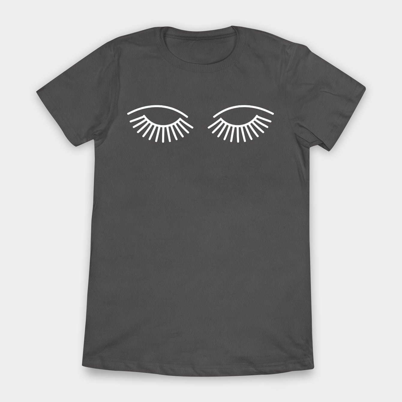 Eye lashes looking down Women's T-Shirt