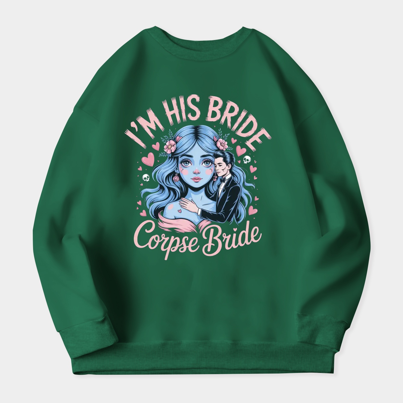 Corpse Bride I'm His Bride Women's Plus Size Sweatshirt