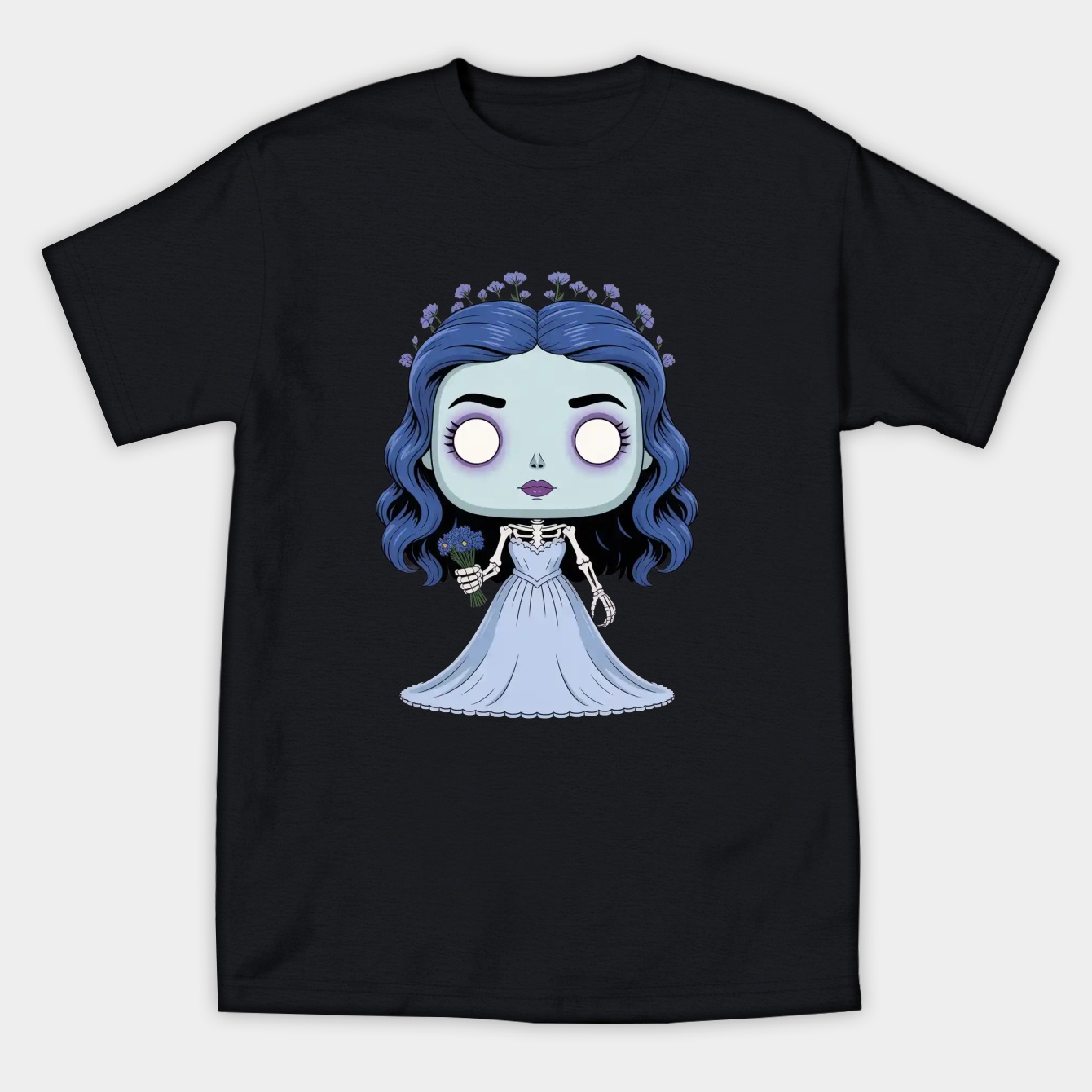Corpse Bride - Emily Women's Athletic Performance T-Shirt