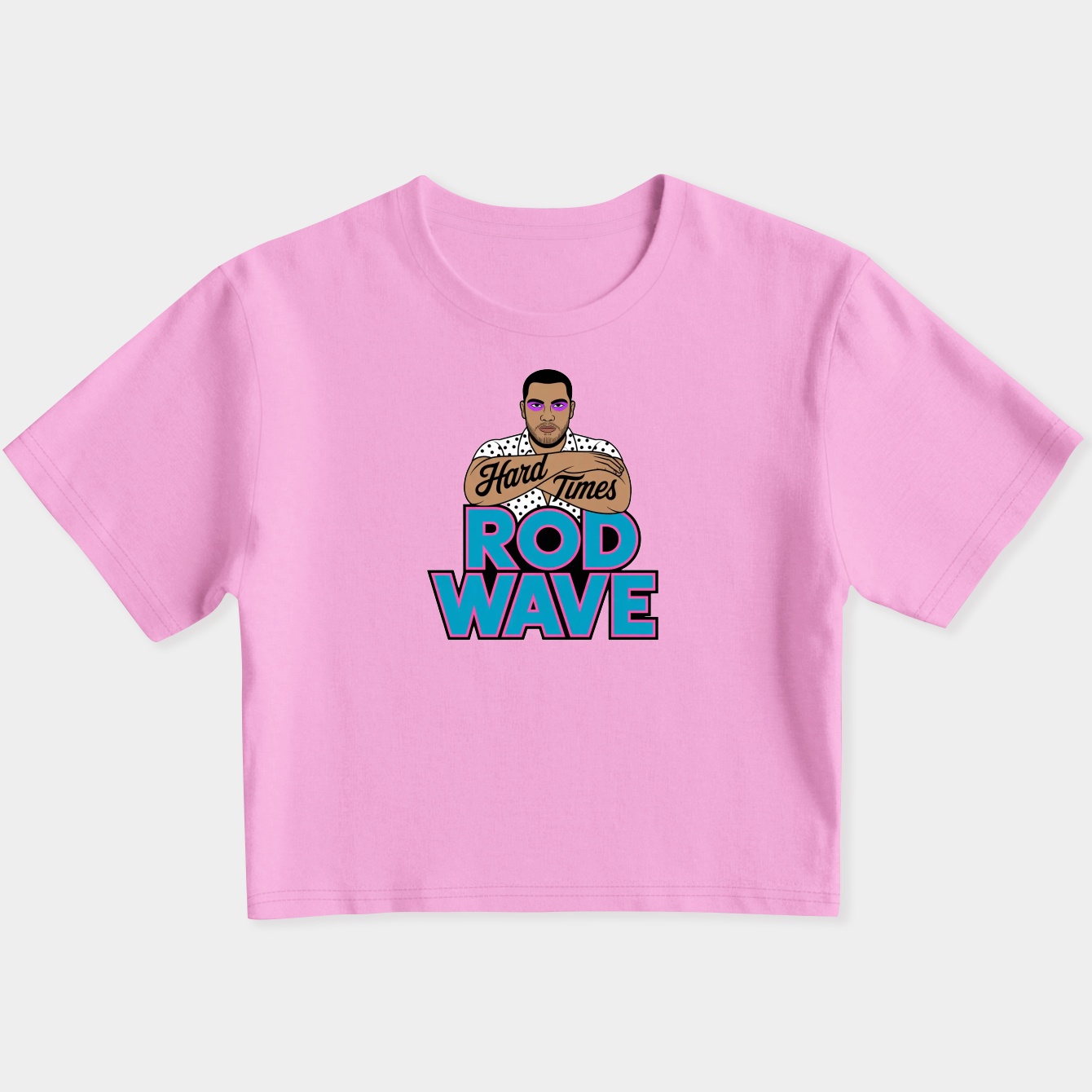 Rod Wave Women's Slim Fit Baby Tee