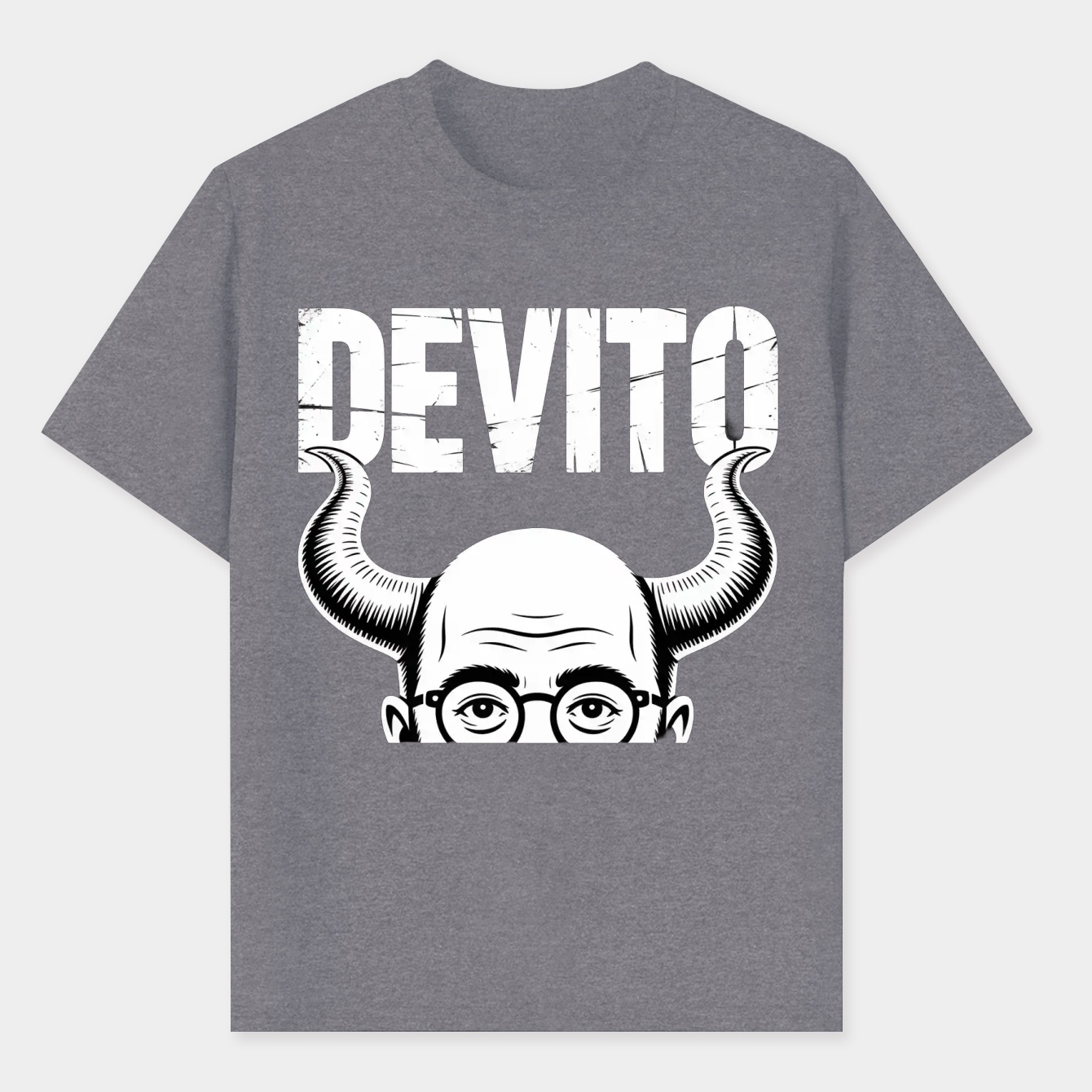Danny Devito Danzig Logo Parody Men's T-Shirt