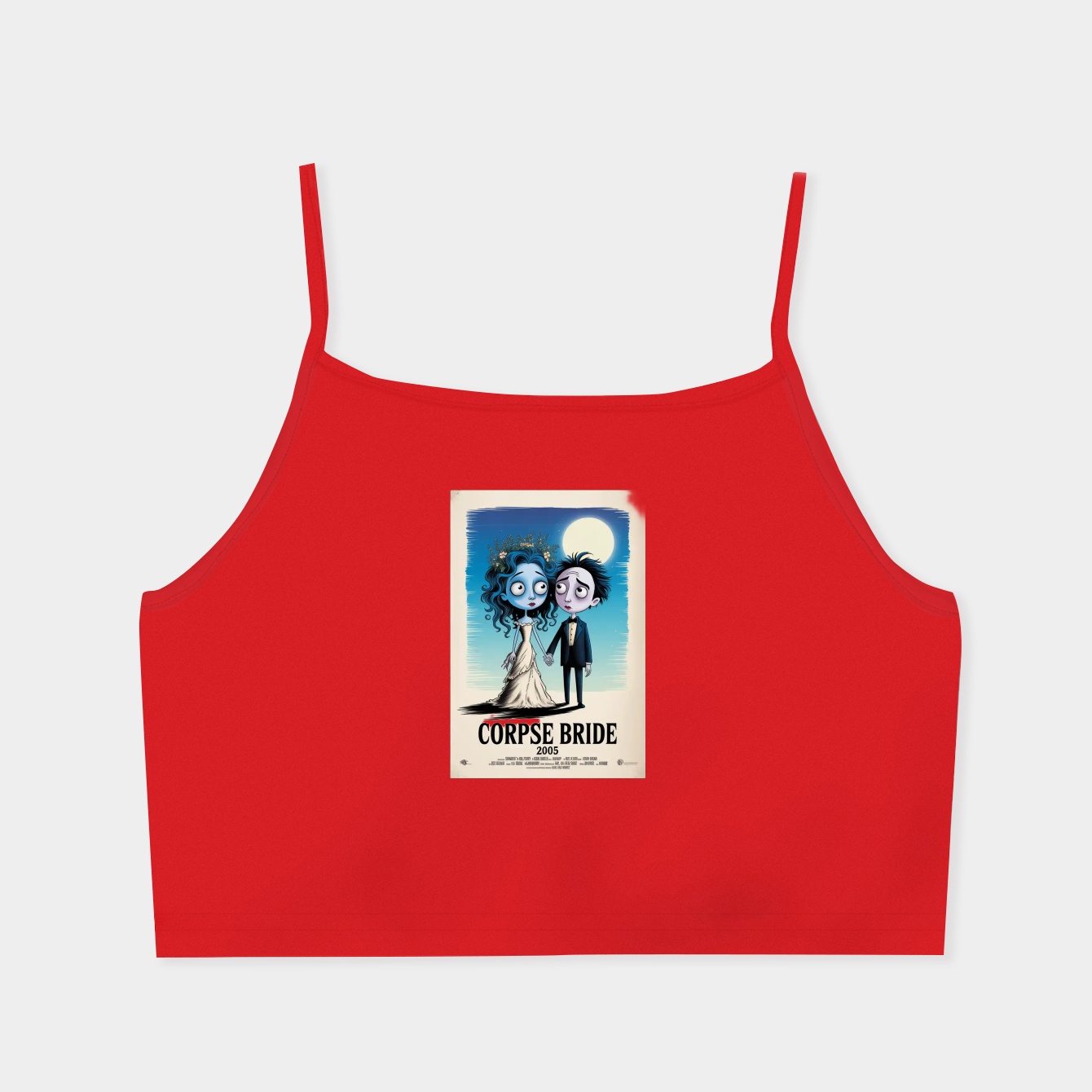 corpse bride Women's  Spaghetti Strap Tank Top