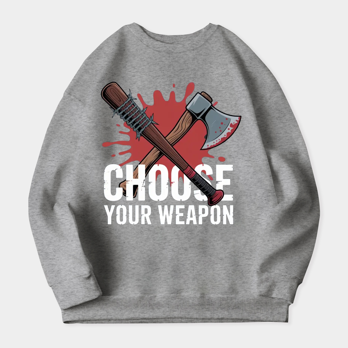 Choose your weapon Women's Plus Size Sweatshirt