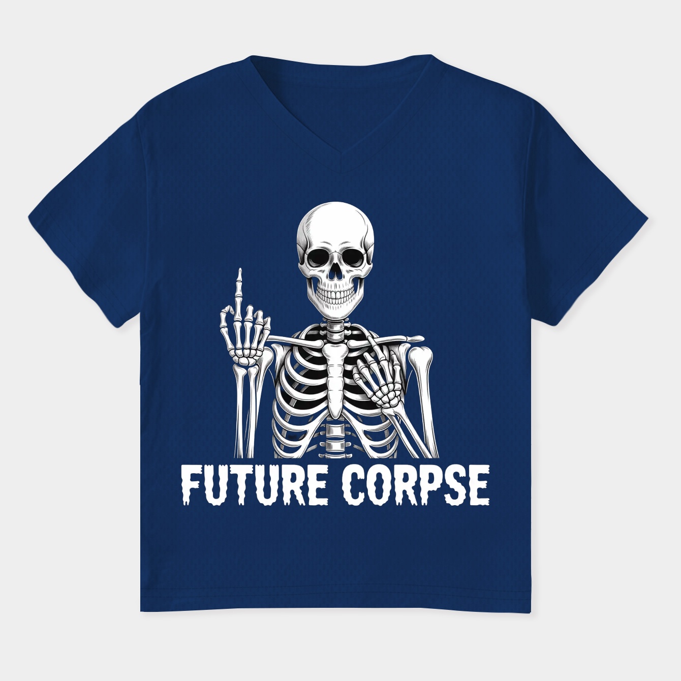 FUTURE CORPSE Women's Plus Size V-Neck T-Shirt