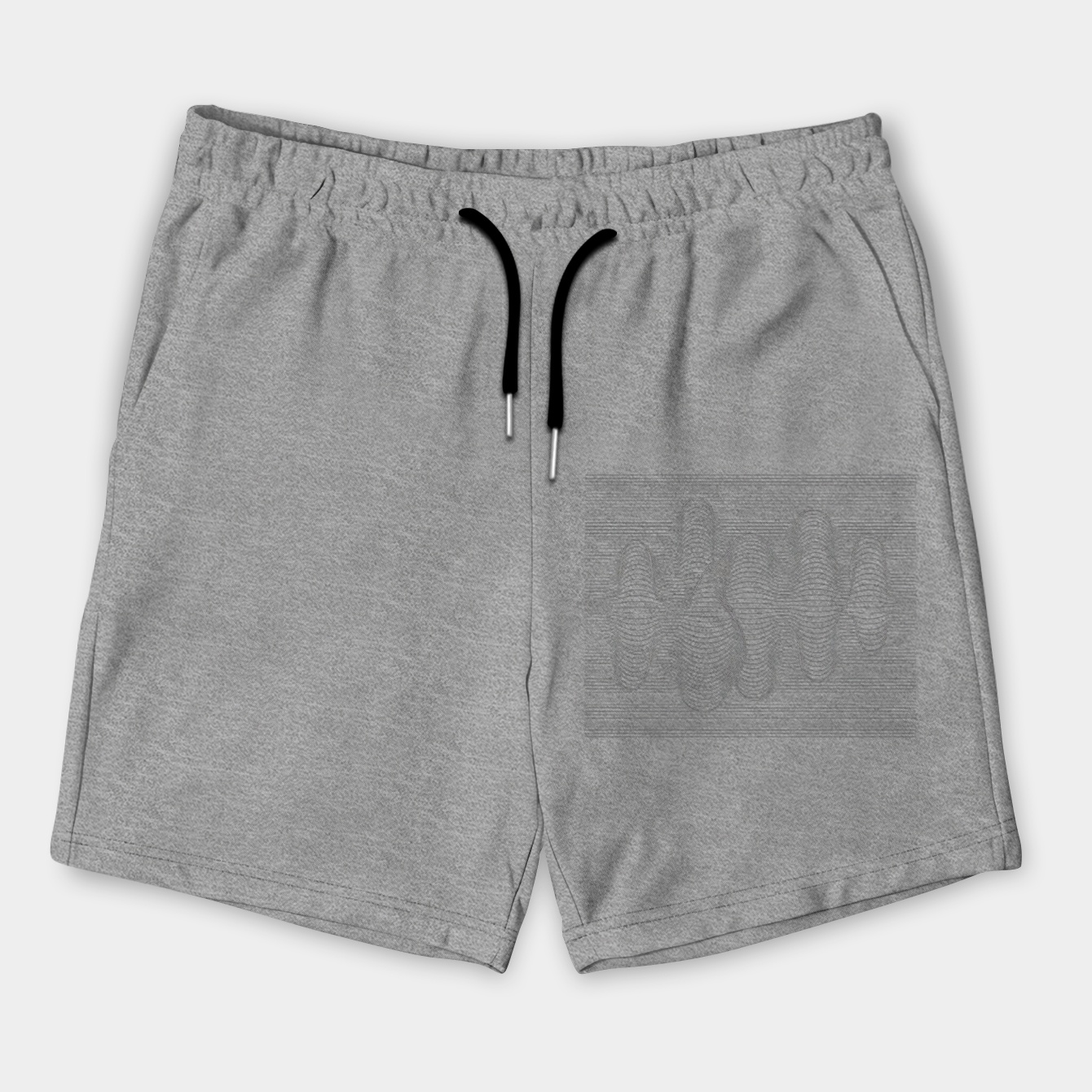 Unknown Pleasures black Men's Shorts