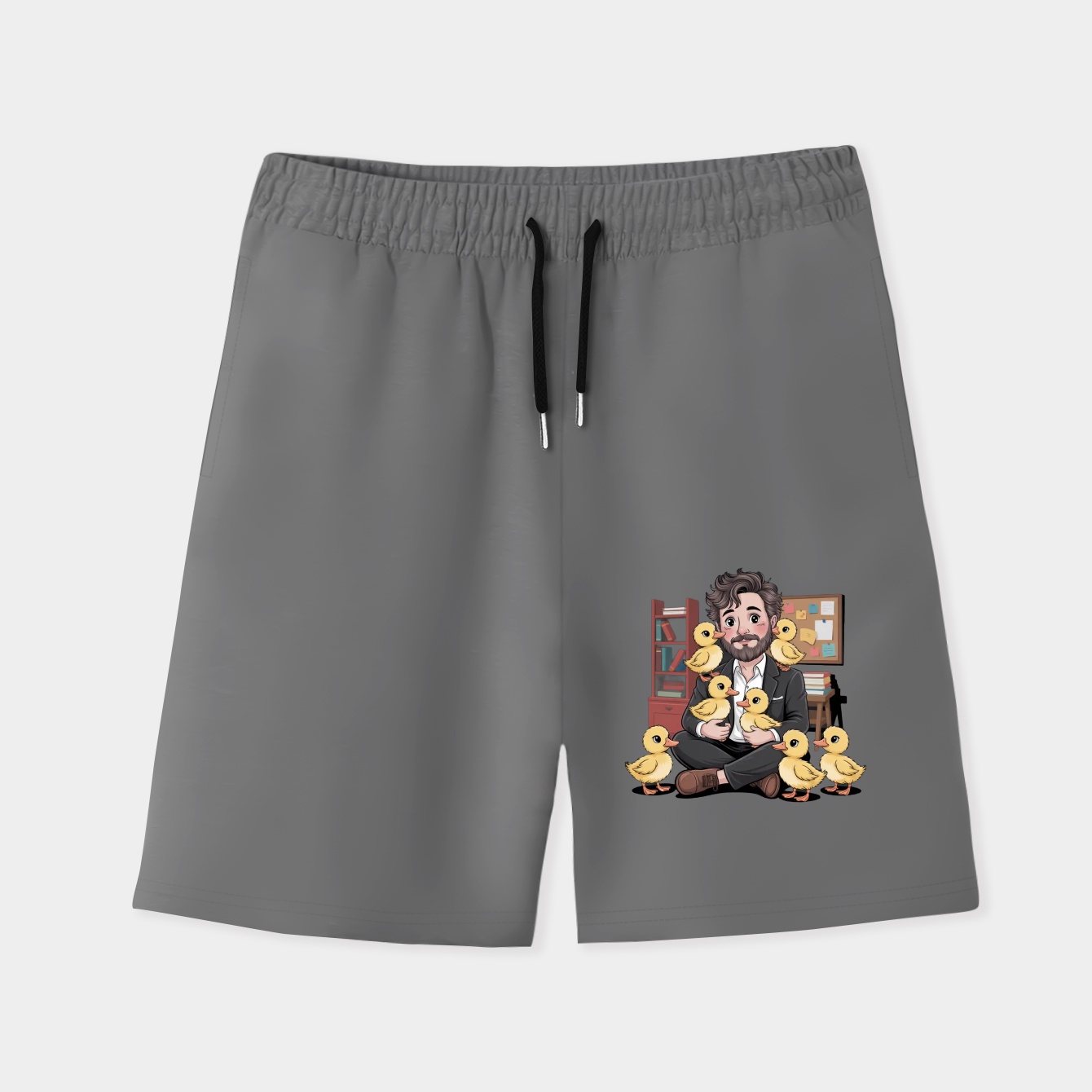 House and his duckling