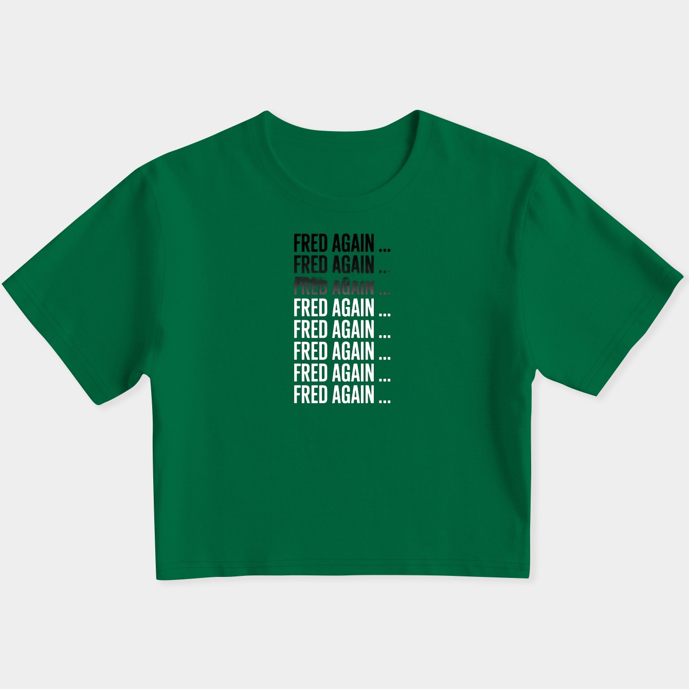 Fred again again again Women's Slim Fit Baby Tee