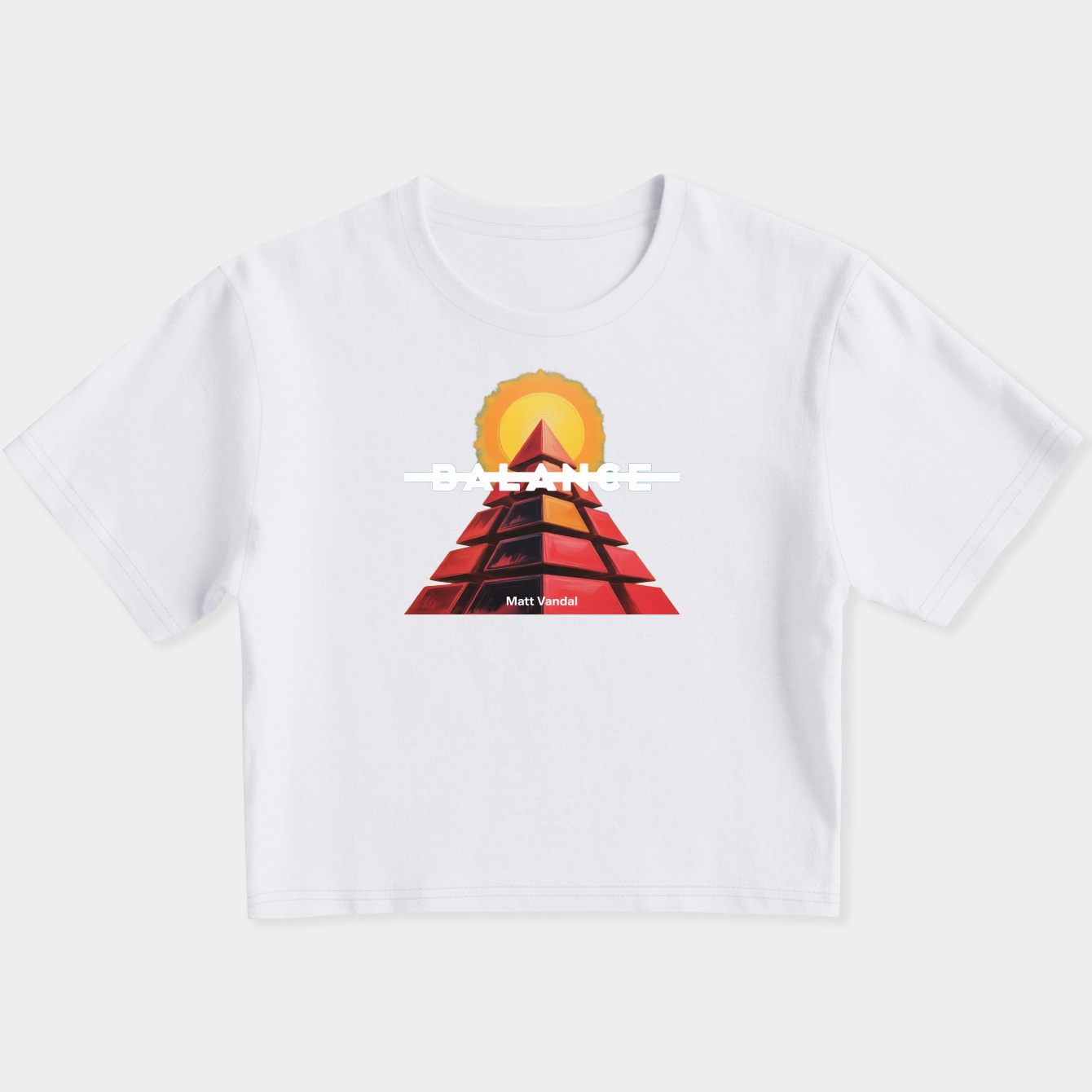 Balance Album Cover Sunrise Pyramid