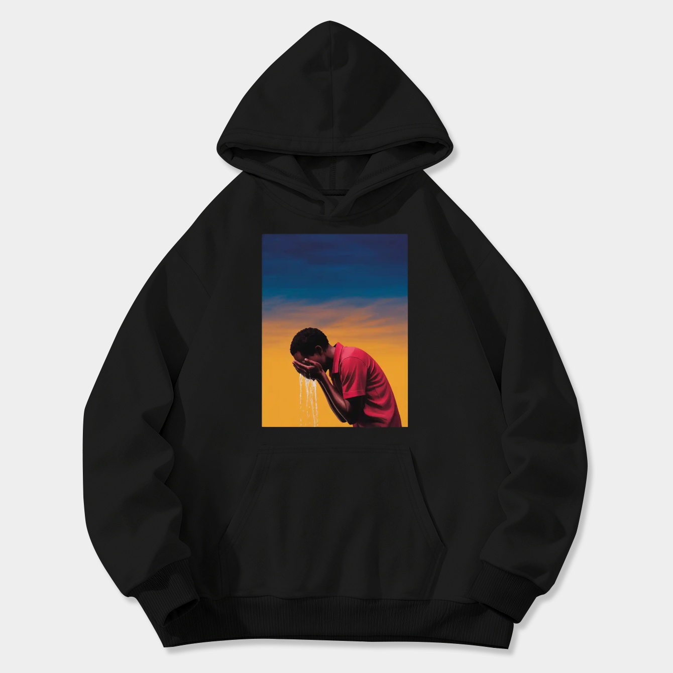 Alpha wann Poster Women's Plus Size Hoodie