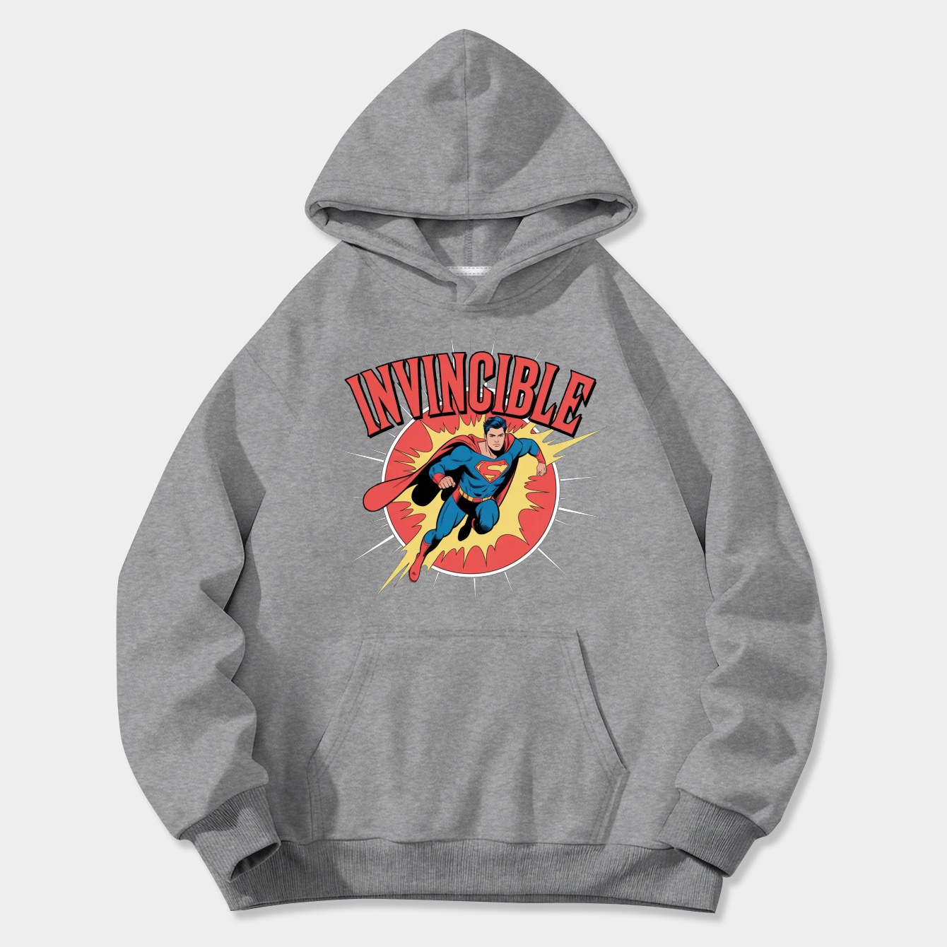 Superman Invincible Women's Plus Size Hoodie