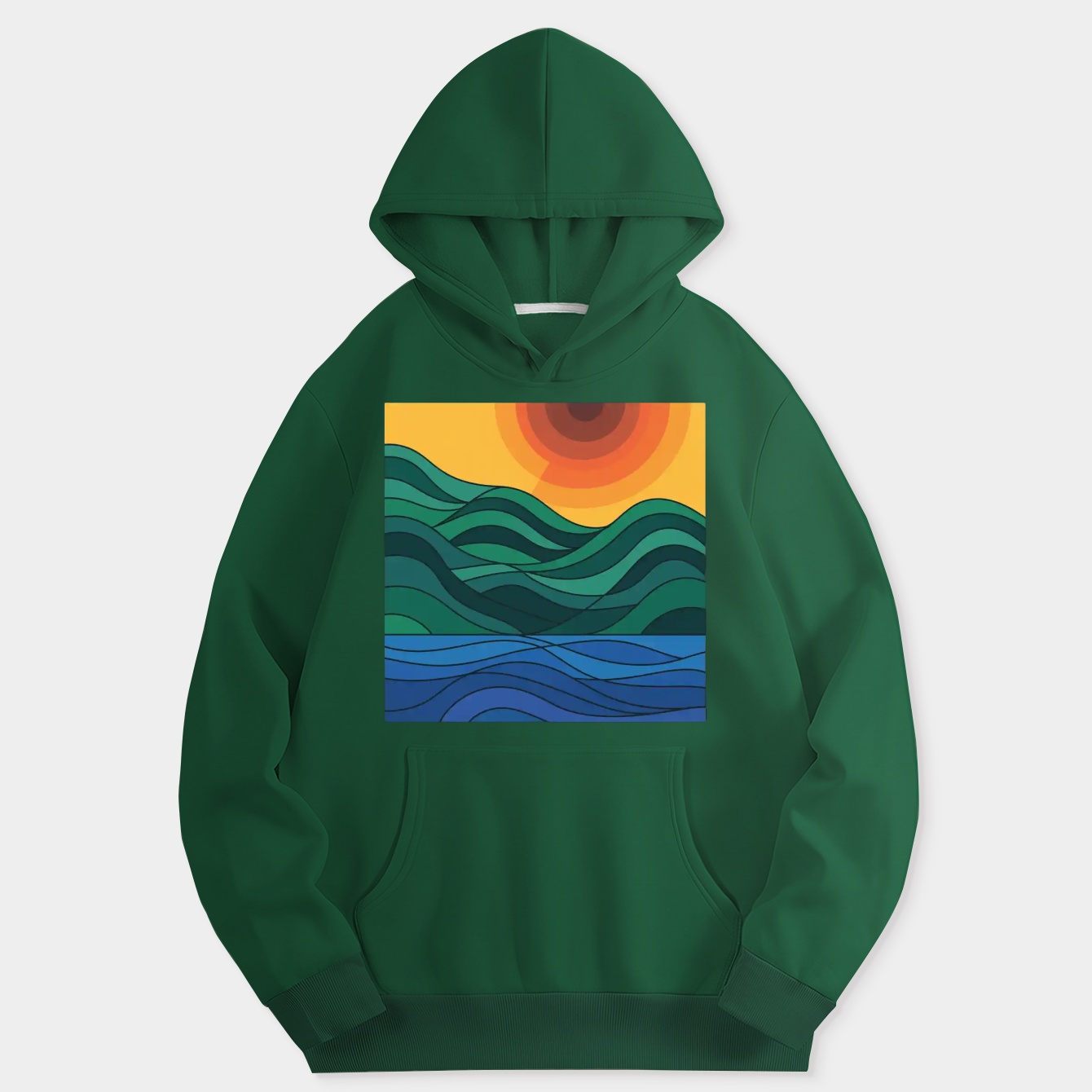 The great outdoors, mountains, water, sunset