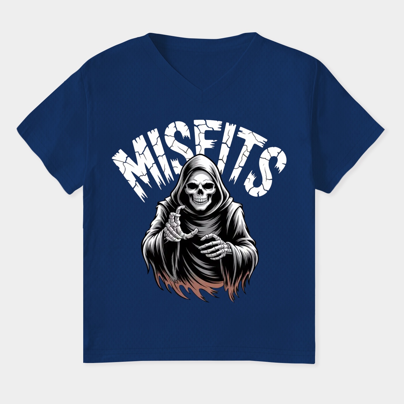 Misfits Women's Plus Size V-Neck T-Shirt