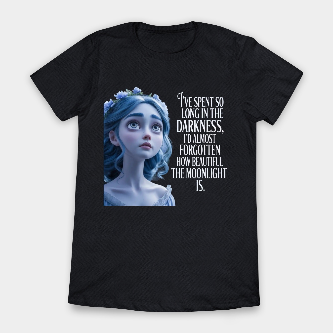 Corpse Bride Beautiful Moonlight Women's T-Shirt