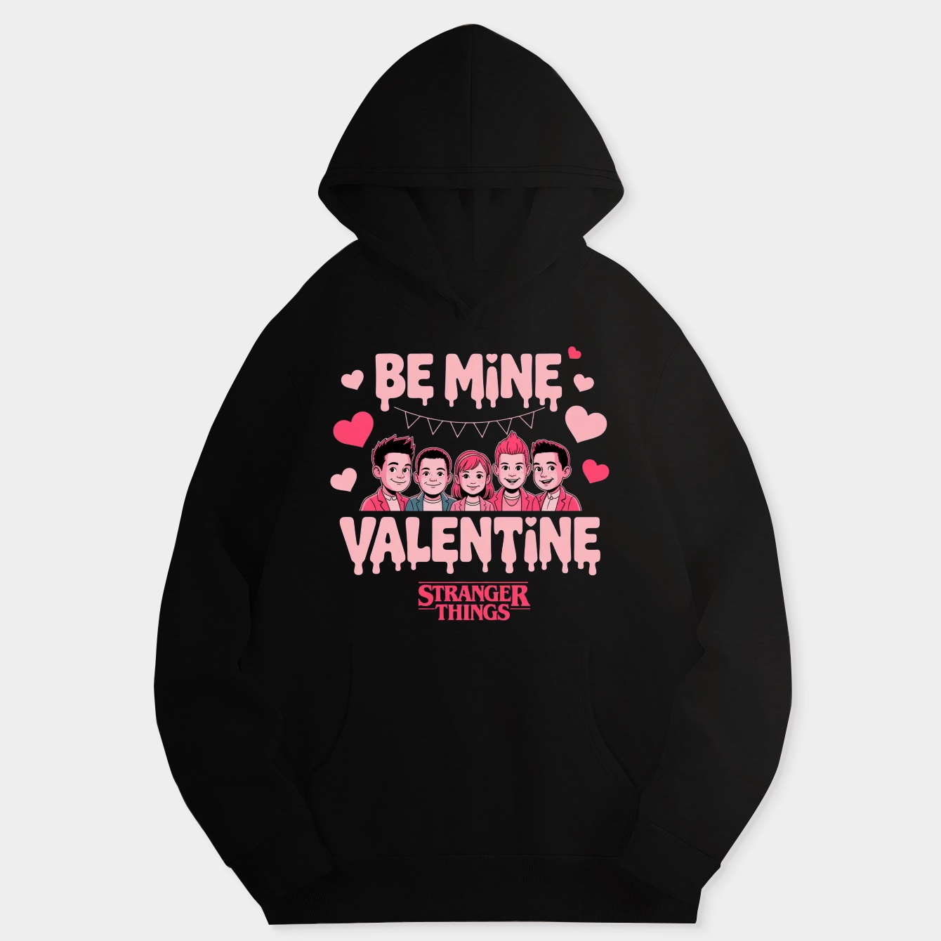 Stranger Things Be Mine Valentine Women's Hoodie