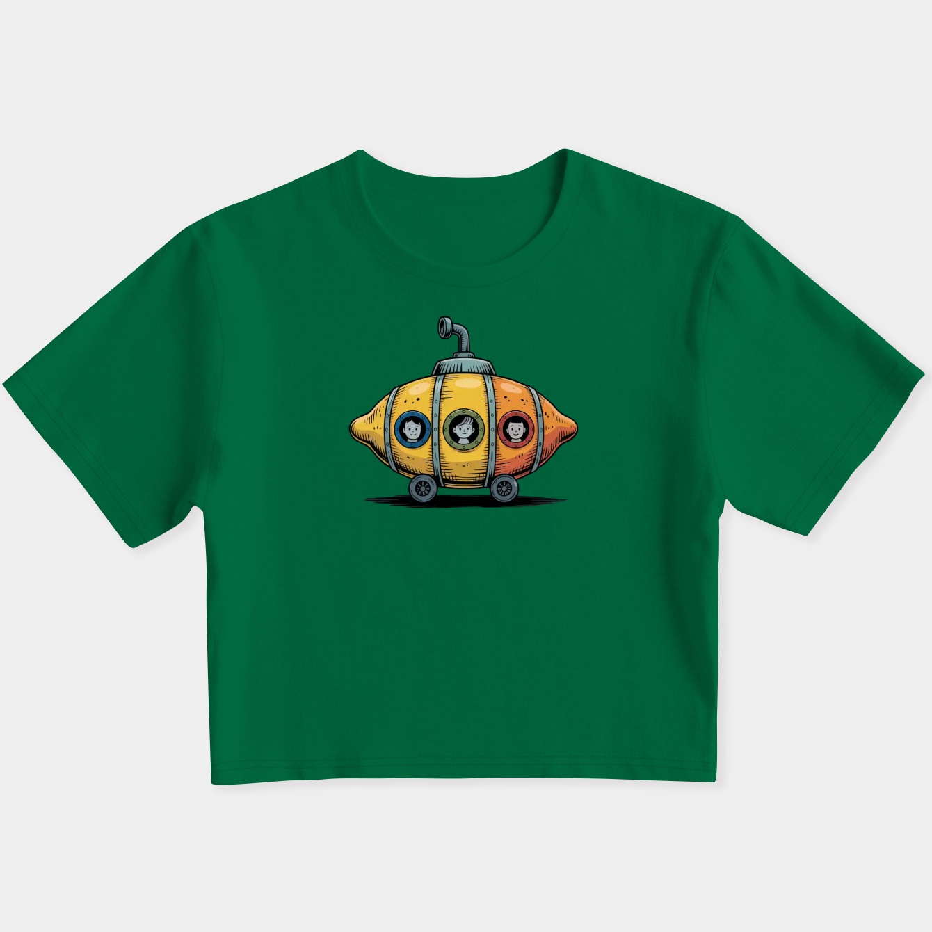 Impervious Lemon Women's Slim Fit Baby Tee