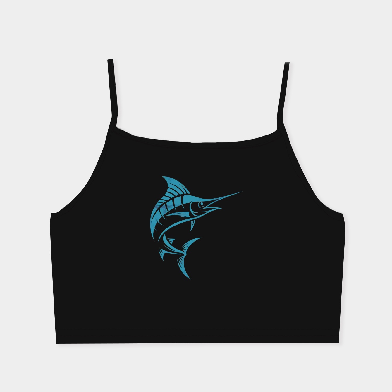 Marlin Wave Women's  Spaghetti Strap Tank Top