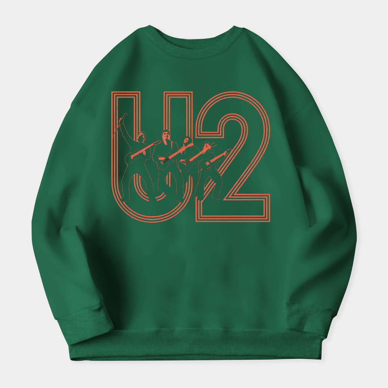 U2 Retro Women's Plus Size Sweatshirt