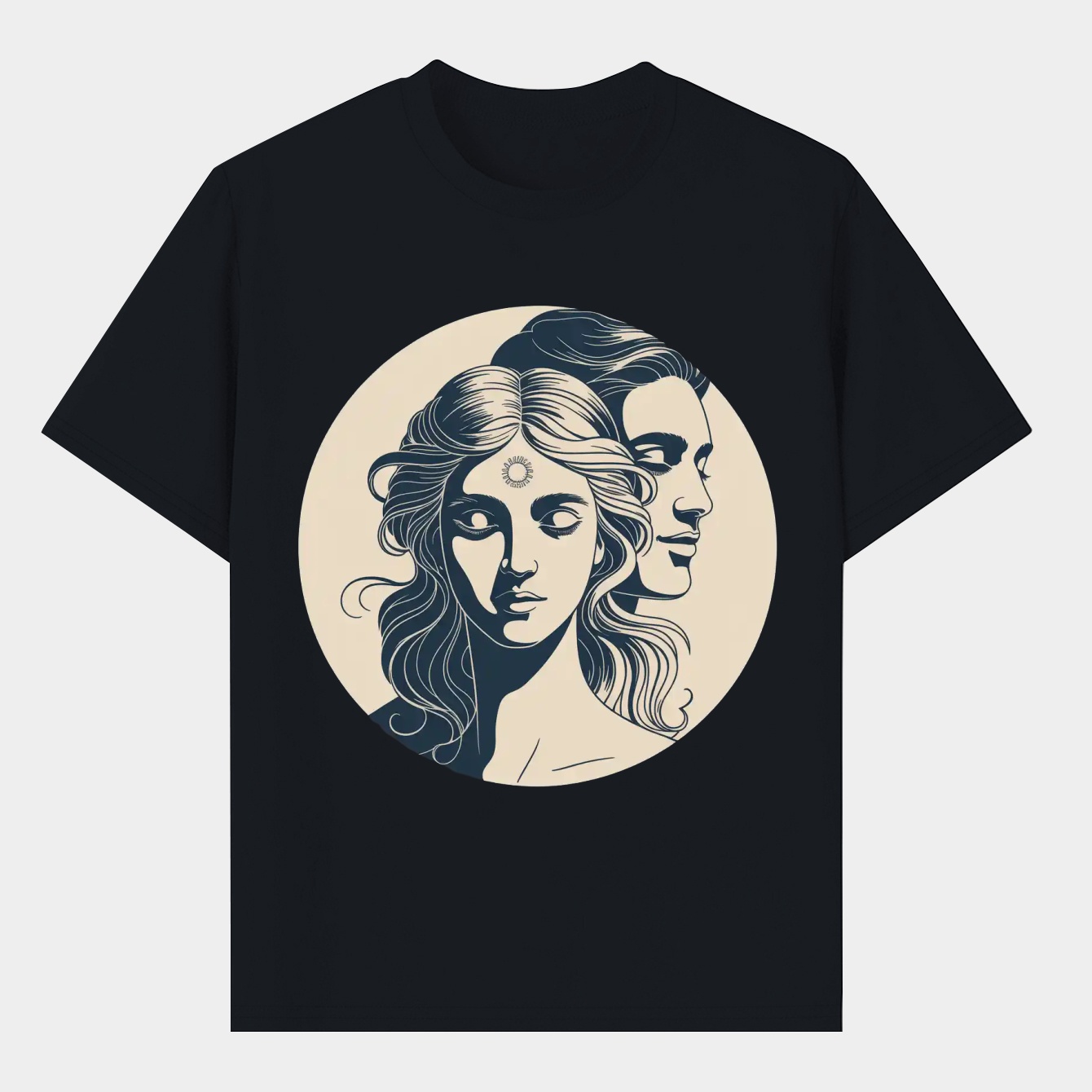 Sublime Celestial Duality Men's T-Shirt