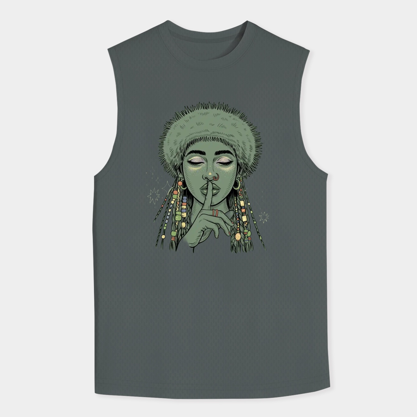 CAPRISONGS ｡.｡:∞♡*♥ Men's Big & Tall Tank Top