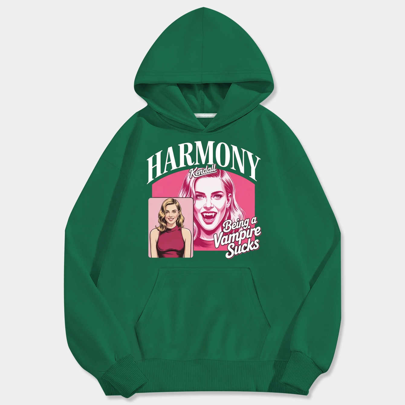 Harmony Retro Men's Big & Tall Hoodie