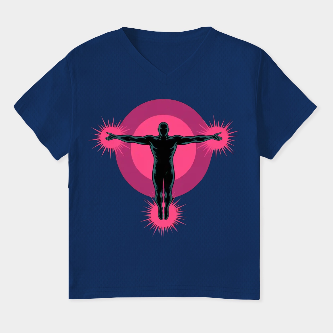 Atomic Series Women's Plus Size V-Neck T-Shirt