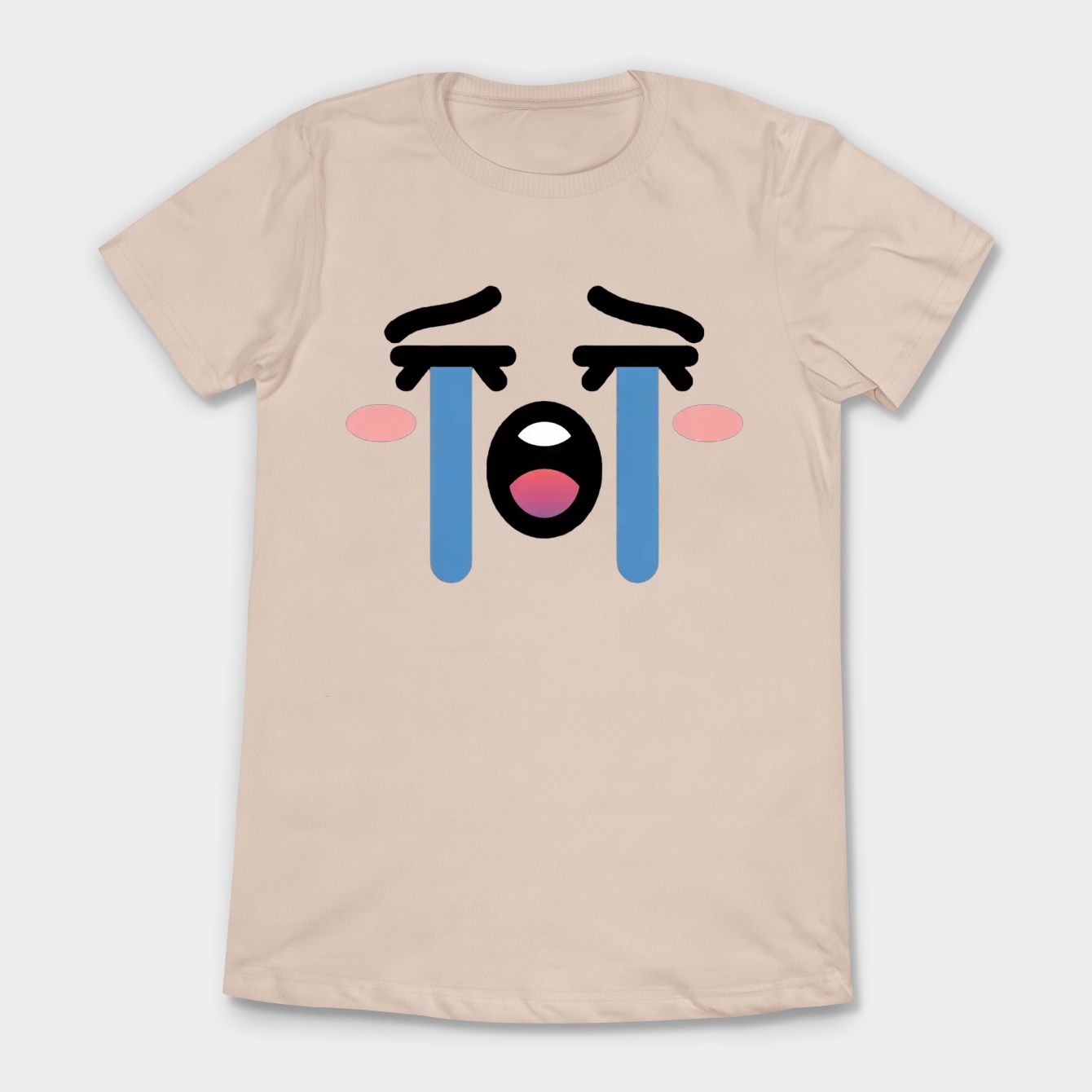Roblox Cry Face Women's T-Shirt