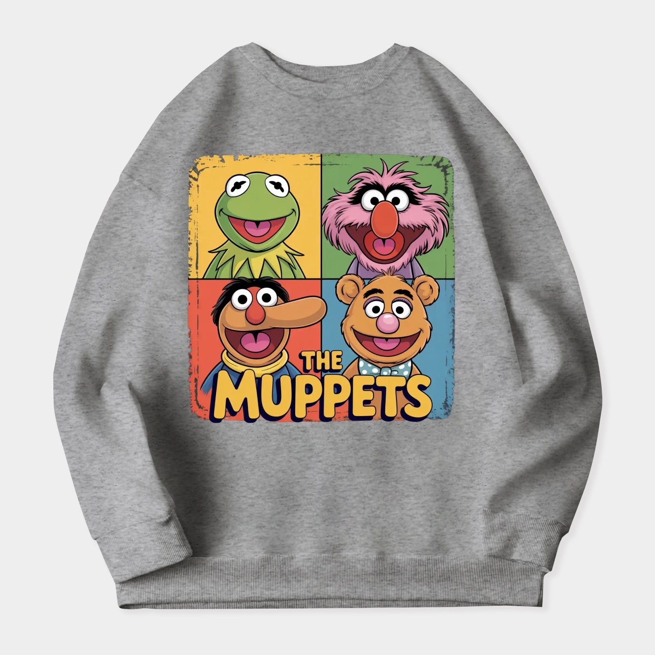 The Muppets Muppet Square Women's Plus Size Sweatshirt