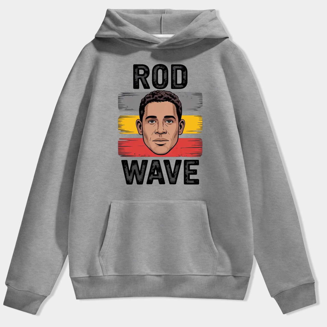 Rod Echoes Wave Men's Hoodie