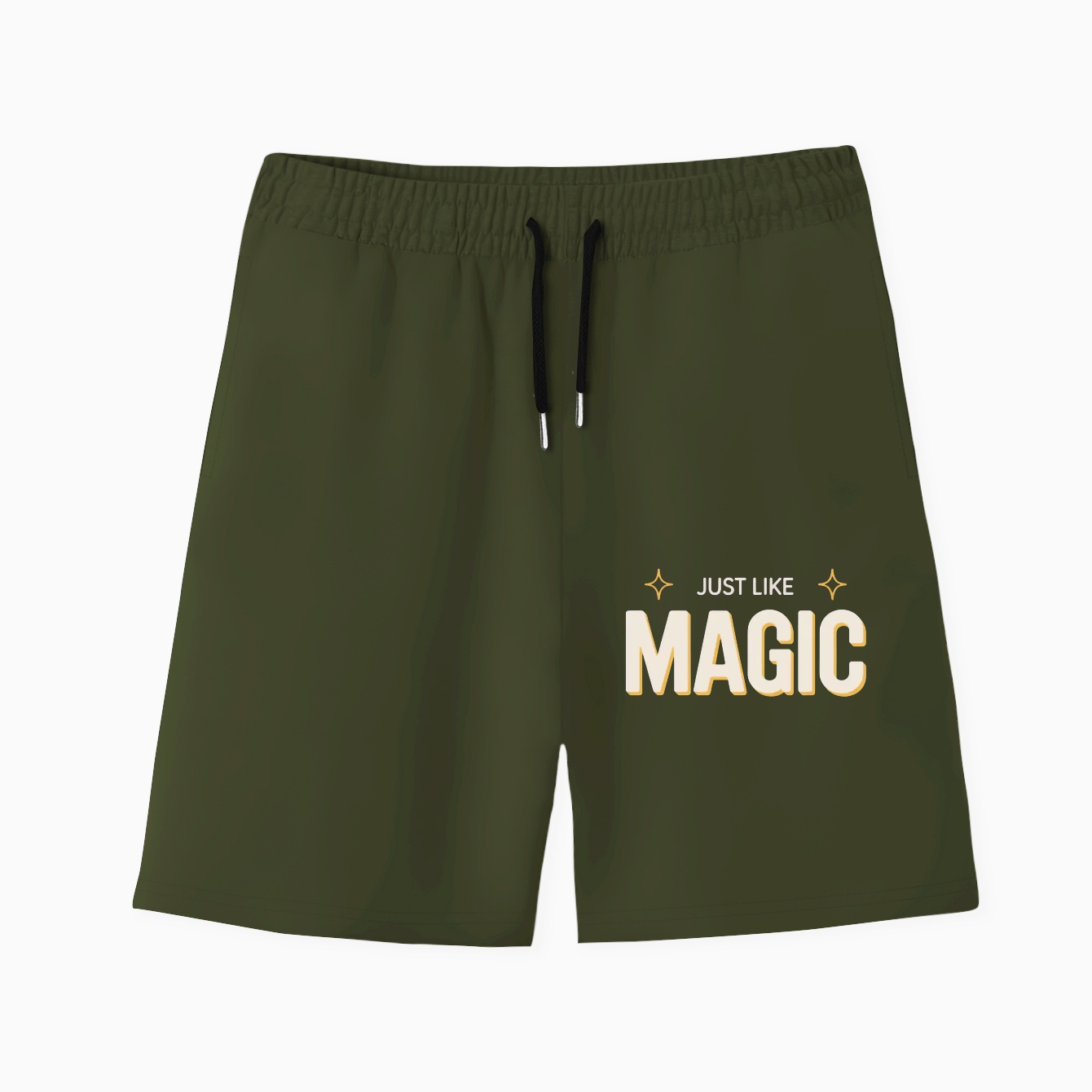 just like magic Men's Quick-Dry Athletic Shorts