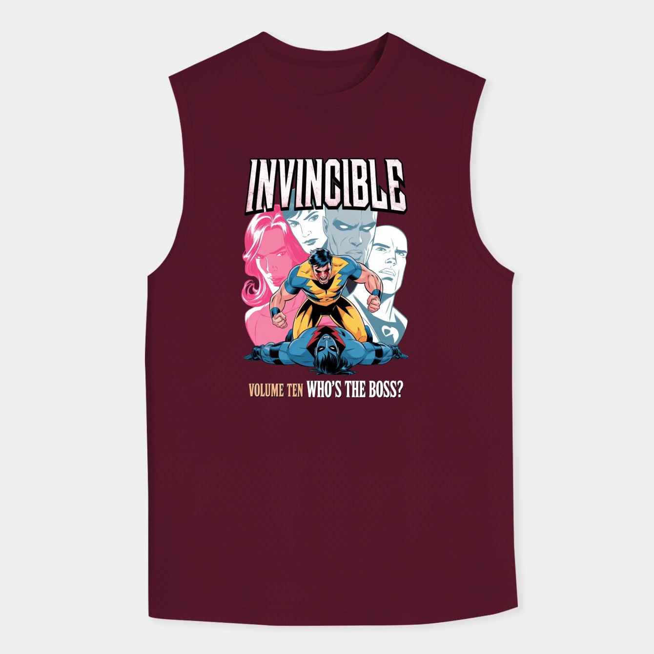 invincible poster Men's Tank Top