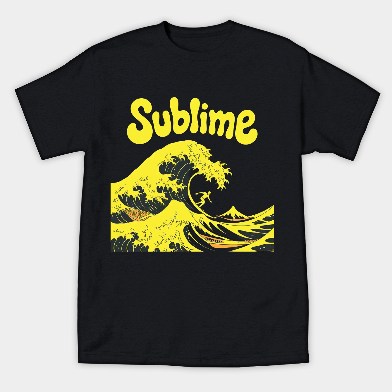 Sublime Wave Adventure Women's Athletic Performance T-Shirt