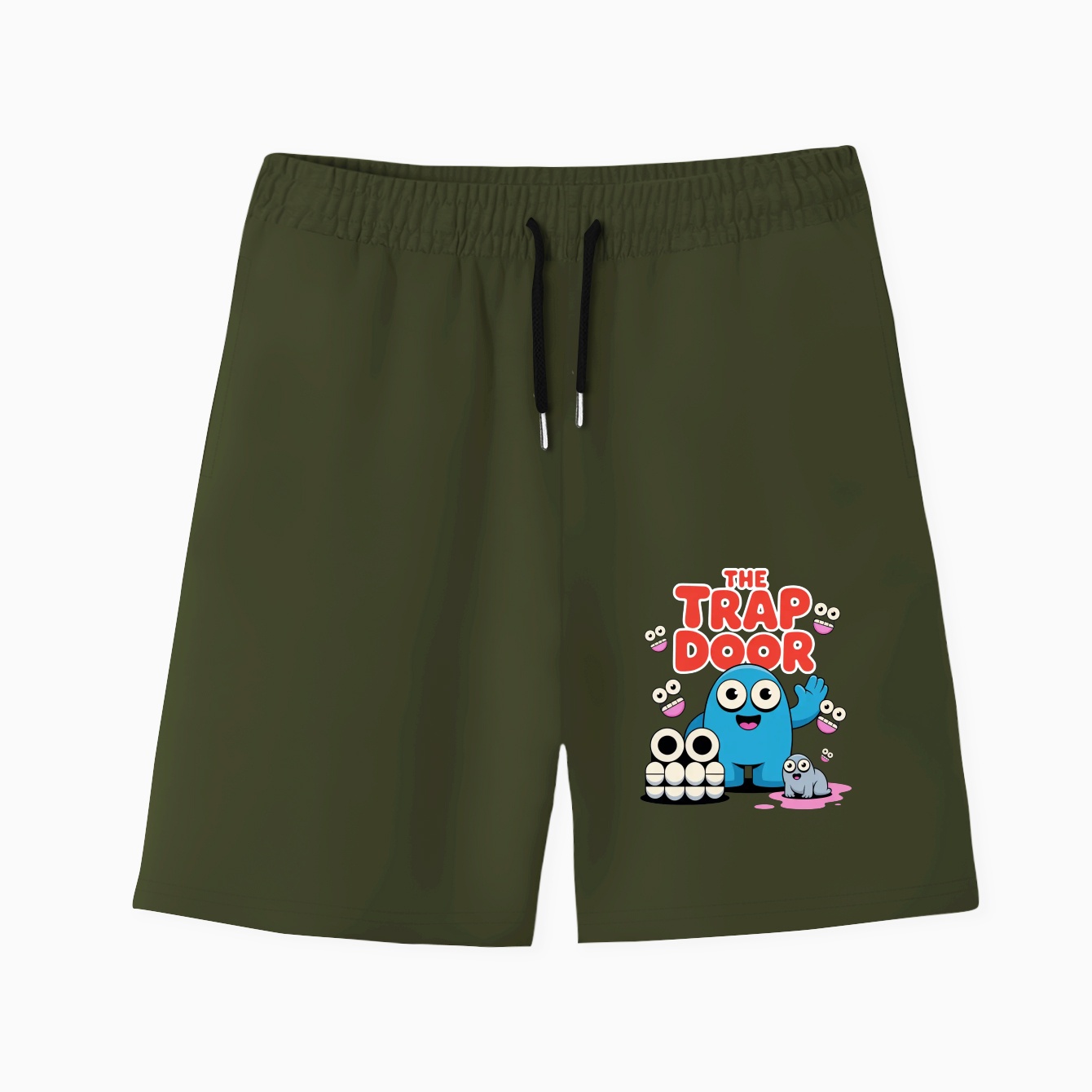The Trap Door Characters Men's Quick-Dry Athletic Shorts