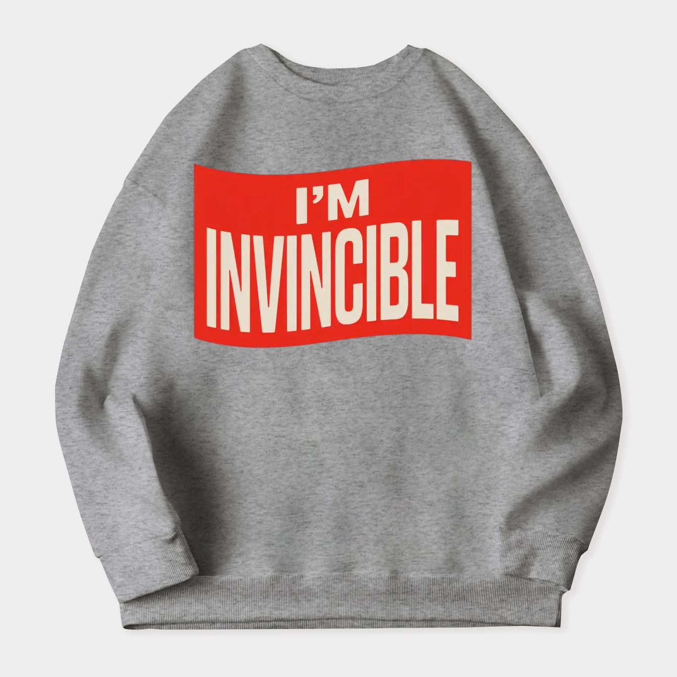 I'm Invincible Women's Plus Size Sweatshirt