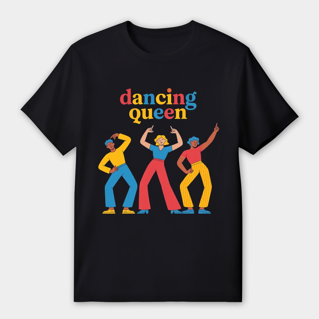 Groovy Dancing Queen Women's Premium Soft T-Shirt